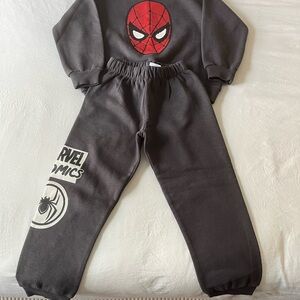 Spider-Man Graphic Sweatshirt and Pants Set